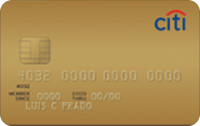 Cartão Citibank Clássico Visa Gold