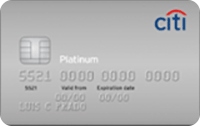 Cartão Citibank Visa Platinum