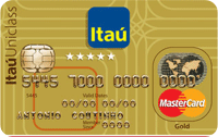 Cartão Itaú Uniclass Mastercard Gold